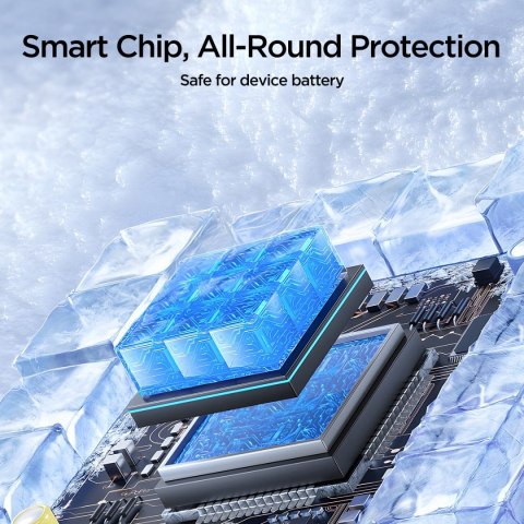 Kabel przewód Ben Series USB-C 60W 1 m - biały