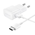Ładowarka sieciowa Samsung USB-A 15W z kablem USB-A - USB-C - biała