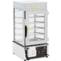 Parowar parowiec do pierogów 5 rusztów 30-110C 37 l 1250 W