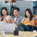 Stacja ładująca do urządzeń 4x USB-C 2x USB-A 80W