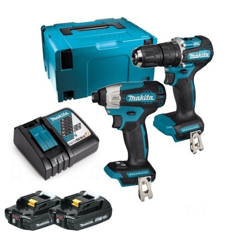 ZESTAW COMBO LI-LON 18V LXT DHP487+DTD157 2*2.0AH MAKITA