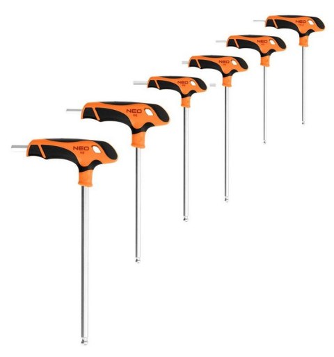 KLUCZE HEX 6SZT.WKŁADKA NEO