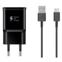 Ładowarka sieciowa Samsung USB-A 15W z kablem USB-A - USB-C - czarna