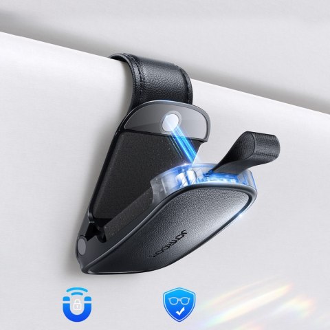 Uchwyt samochodowy klips magnetyczny na okulary do osłony przeciwsłonej