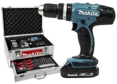 WIERTARKO-WKRĘTARKA AKUMULATOROWA UDAROWA 18V 2*1.5AH LI 2-B MAKITA