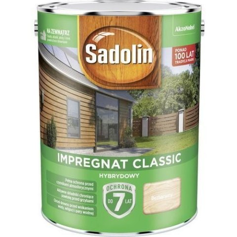 SADOLIN CLASSIC HYBRYDOWY 7 LAT BEZBARWNY 4.5L SADOLIN