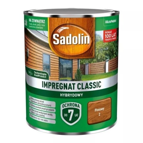 SADOLIN IMPREGNAT CLASSIC HYBRYDOWY 7 LAT PINIOWY 0.75L SADOLIN
