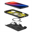 Etui Tough Armor MagSafe z podstawką na iPhone 16 - czarne