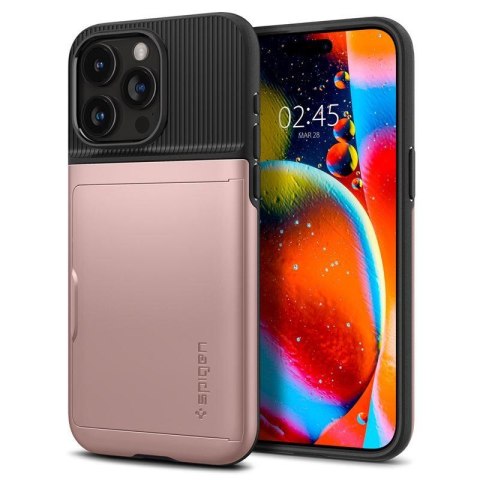Etui case na iPhone 15 Pro Max Slim Armor CS - różowe