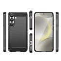 Etui elastyczne silikonowe na Xiaomi 14T Pro Carbon Case - czarne