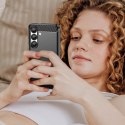 Etui elastyczne silikonowe na Xiaomi Note 14 Pro 5G Carbon Case - czarne