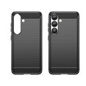 Etui elastyczne silikonowe na Xiaomi Poco F7 Pro Carbon Case - czarne