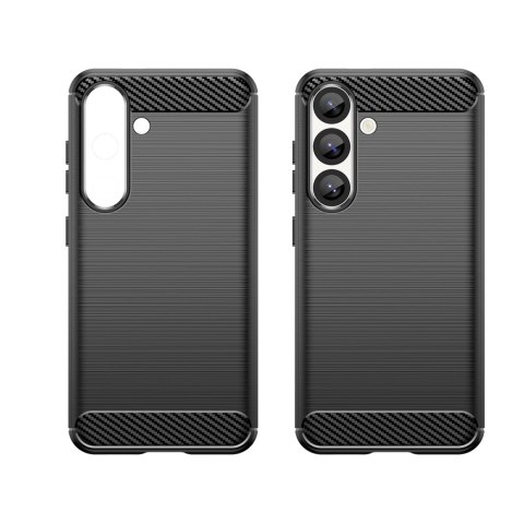 Etui elastyczne silikonowe na Xiaomi Poco F7 Pro Carbon Case - czarne