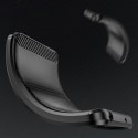 Etui elastyczne silikonowe na Xiaomi Redmi Note 14S Carbon Case - czarne