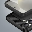 Etui elastyczne silikonowe na Xiaomi Redmi Note 14S Carbon Case - czarne