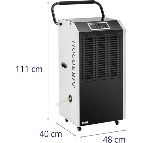 Osuszacz powietrza pochłaniacz wilgoci przemysłowy budowlany 1800 W 1129 m3/h do 230 m2