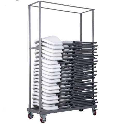 Wózek do transportu przechowywania 25 krzeseł cateringowych