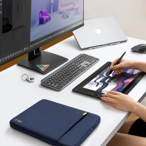 Torba etui pokrowiec Defender na laptopa 15-16'' - granatowa