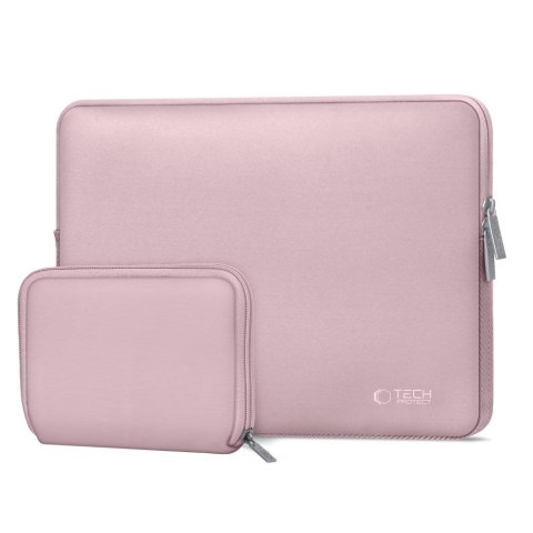 Torba pokrowiec Neoslim na laptopa 15-16'' + etui na akcesoria - różowy