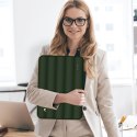 Torba pokrowiec Puffy na laptop 15-16'' + etui na akcesoria - oliwkowy