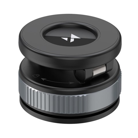 Uchwyt samochodowy magnetyczny na deskę rozdzielczą szybę - czarny