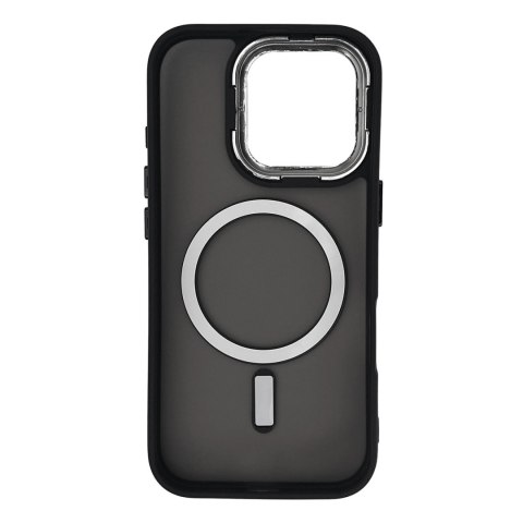 Etui pokrowiec ochronny na iPhone 17 Fashion Case MagSafe - czarne