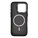 Etui pokrowiec ochronny na iPhone 17 Pro Max Fashion Case MagSafe - czarne