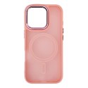 Etui pokrowiec ochronny na iPhone 17 Pro Max Fashion Case MagSafe - różowe