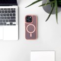 Etui pokrowiec ochronny na iPhone 17 Pro Max Fashion Case MagSafe - różowe