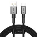Kabel przewód UltraBoost DNA USB-A - USB-C 15W 3A 200 cm - szary