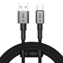 Kabel przewód UltraBoost DNA USB-A - USB-C 15W 3A 200 cm - szary