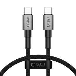 Kabel przewód UltraBoost DNA USB-C PD 60W 3A 25 cm - szary