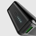 Powerbank 20000mAh do laptopa tabletu smartfona PD AFC USB-C USB-A 65W - czarny