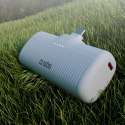 Powerbank EcoPower 5000 mAh 10W z wbudowanym portem USB-C - szary