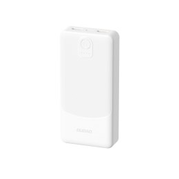 Powerbank K10 10000mAh USB-A 12W 2.4A - biały