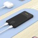Powerbank K10 10000mAh USB-A 12W 2.4A - czarny