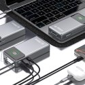 Powerbank K31 Pro 20000mAh ze zwijanym kablem USB-C 45W - szary
