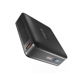 Powerbank z wyświetlaczem LCD 20000mAh USB-C 65W - czarny
