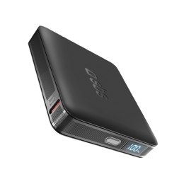Powerbank z wyświetlaczem LCD 5000mAh USB-C 10W - czarny