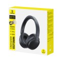 Słuchawki bezprzewodowe nauszne mocny bas Bass BH1 Bluetooth - czarne