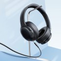 Słuchawki bezprzewodowe nauszne mocny bas Bass BH1 Bluetooth - czarne