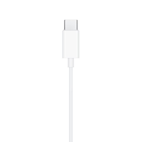 Słuchawki przewodowe douszne z mikrofonem Ultraboost Core G2 USB-C 120 cm - białe