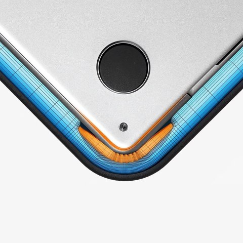 Torba etui pokrowiec Defender Bag na laptopa 15-16'' - szara