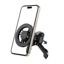 Uchwyt samochodowy N56 do smartfona na kratkę MagSafe - czarny