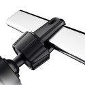 Uchwyt samochodowy grawitacyjny do telefonu na kratkę wentylacyjną - czarny