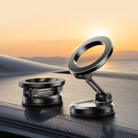 Uchwyt samochodowy magnetyczny do smartfona na deskę rozdzielczą MagSafe - czarny