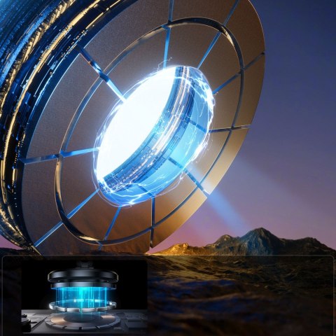 Uchwyt samochodowy magnetyczny do smartfona na deskę rozdzielczą MagSafe - czarny