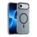 Etui case na iPhone 17 Air Magnetic Abrasive MagSafe - matowe niebieskie