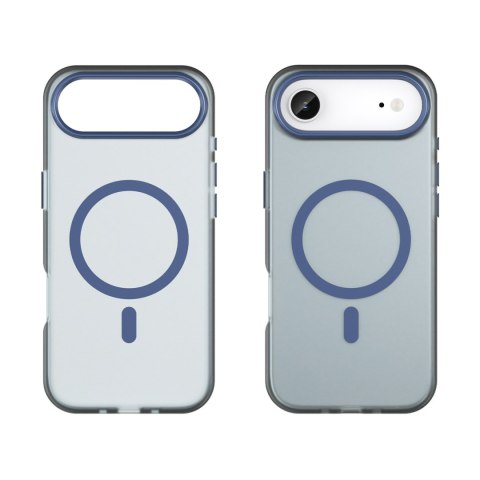 Etui case na iPhone 17 Air Magnetic Abrasive MagSafe - matowe niebieskie