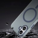 Etui case na iPhone 17 Magnetic Abrasive MagSafe - matowe niebieskie
